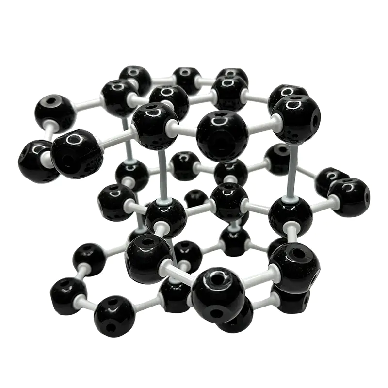 Graphite crystal structure molecular models for chemistry