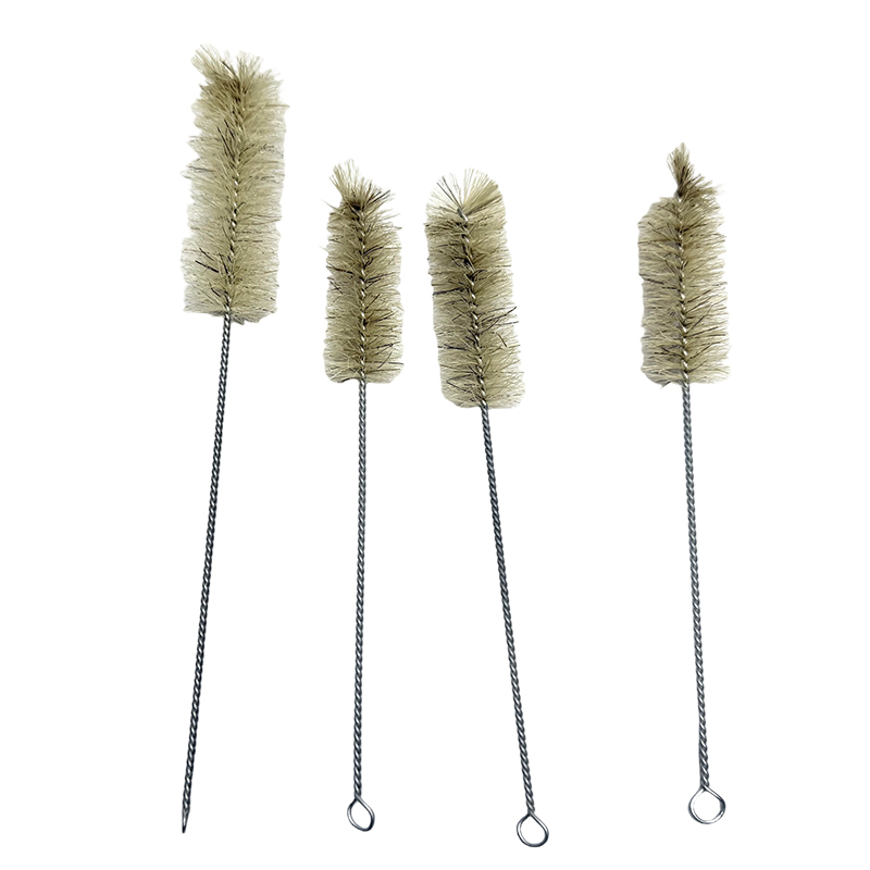 Laboratory test tube brush