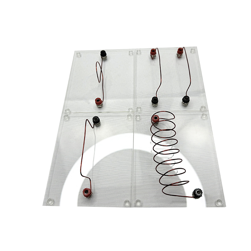 Coils set of current magnetic field demonstrator