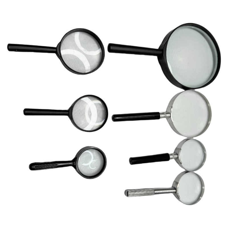 Portable magnifying glass/hand-held magnifying glass